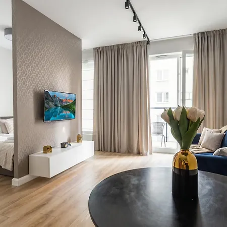 Golden - Luxury Building, Rooftop Terrace, Sienna Lägenhet Warszawa