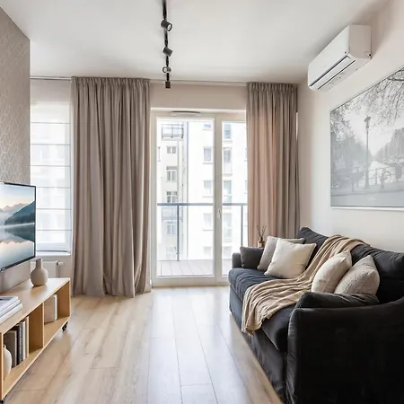 Golden - Luxury Building, Rooftop Terrace, Sienna * Warszawa