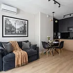 公寓 Golden - Luxury Building, Rooftop Terrace, Sienna 华沙
