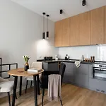 公寓 Golden - Luxury Building, Rooftop Terrace, Sienna 华沙