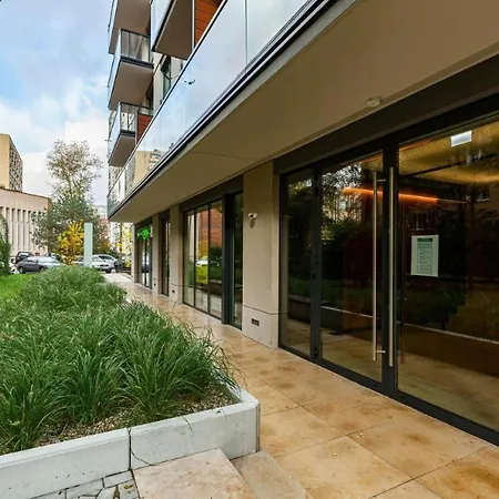 Golden - Luxury Building, Rooftop Terrace, Sienna Appartement Varsovie