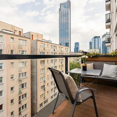 Golden - Luxury Building, Rooftop Terrace, Sienna Warszawa
